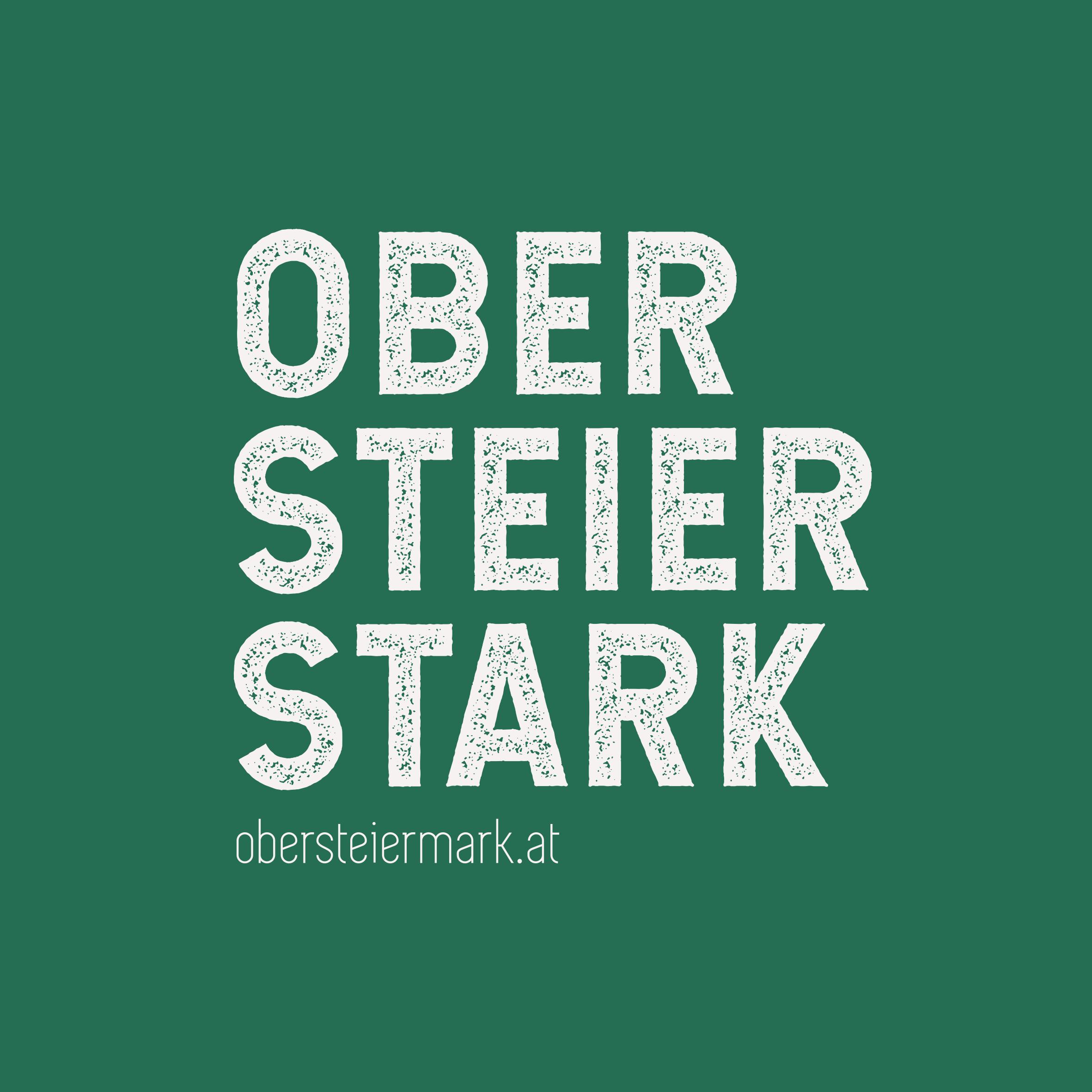 OBERSTEIERSTARK LogoaufGruen URL